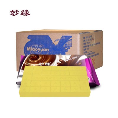 低价样品1kg妙缘硕银烘焙巧克力 代脂巧克力原料厂家现货新日期图3