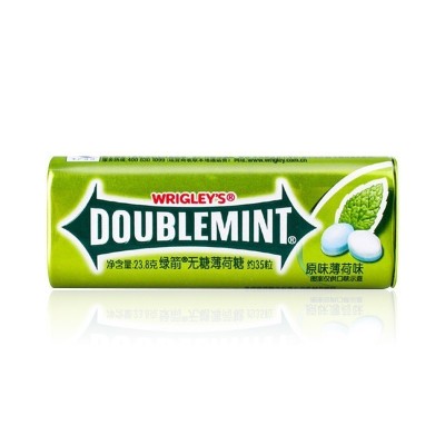绿箭无糖薄荷糖茉莉口香糖35粒铁盒强劲清新口气含片润喉糖接吻糖图4
