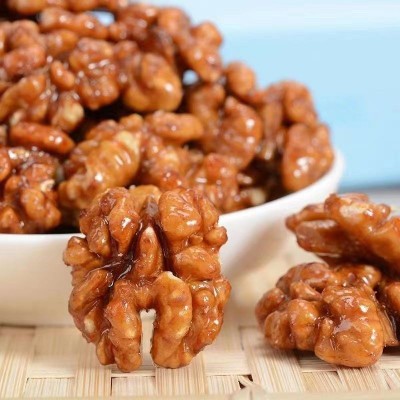 蜂蜜琥珀核桃仁炒货坚果零食代发250g 熟核桃仁新货琥珀核桃仁图3