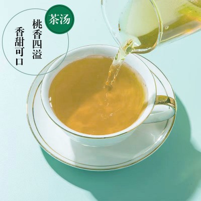 源头工厂白桃乌龙茶贰号水蜜桃乌龙茶水果茶奶盖茶奶茶店原料茶叶图2
