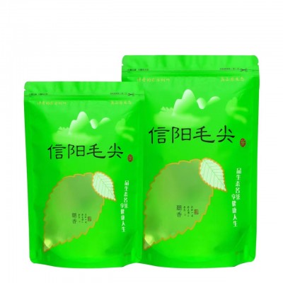 原产地批发信阳毛尖2024新茶叶明前断芽碎尖茶末散装毛 尖绿茶500g图4