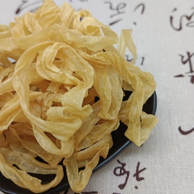 干豆皮无盐粒油豆皮豆腐皮干货商用凉拌菜干豆丝豆油皮大豆图2