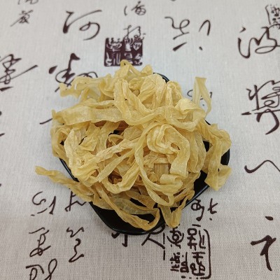 干豆皮无盐粒油豆皮豆腐皮干货商用凉拌菜干豆丝豆油皮大豆图3