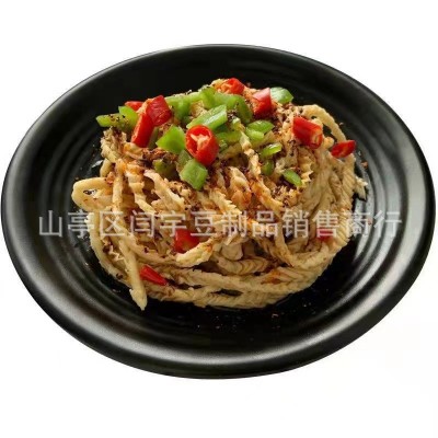 素羊肚丝豆腐丝豆制品干货豆丝豆皮批发凉拌菜火锅麻辣烫图5