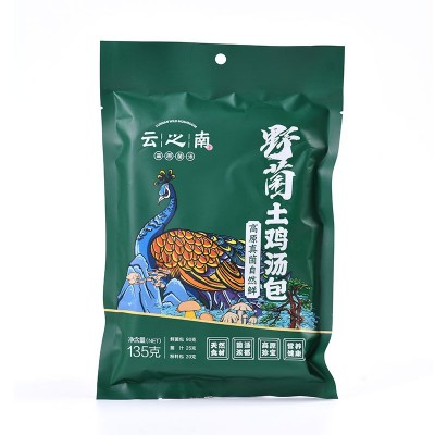 云南特产野菌土鸡汤包135克菌汤包火锅汤底菌菇汤料包现货批发图5