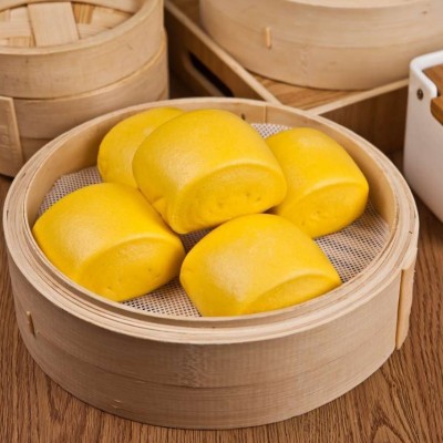 玉米镘头广式早茶点心早餐面食方便速食半成品早餐速冻批发包子图2