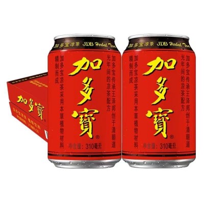 加多宝凉茶饮料310ml*24罐箱怕上火喝整箱天然植物草本饮图4