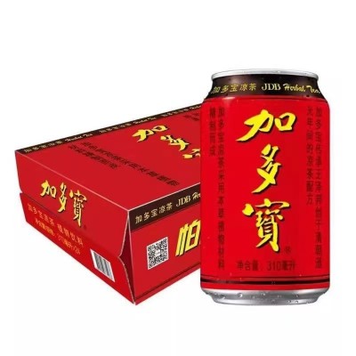 加多宝凉茶饮料310ml*24罐箱怕上火喝整箱天然植物草本饮图2