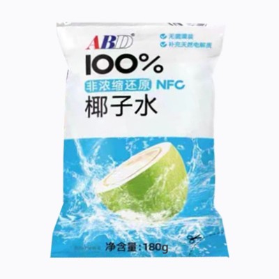 ABD椰子水100%纯椰水NFC泰国香椰休闲天然饮料180g非 椰汁椰奶图4