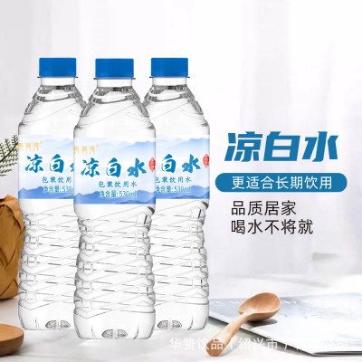 凉白水530ml*24瓶储备包装饮用水小瓶装夏季清凉解渴整箱特批价图3