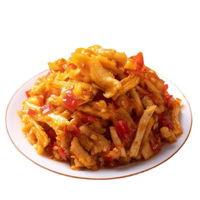 湖南剁椒萝卜香辣麻辣菜农家散装食堂早餐大份大包萝卜榨菜酱菜图5