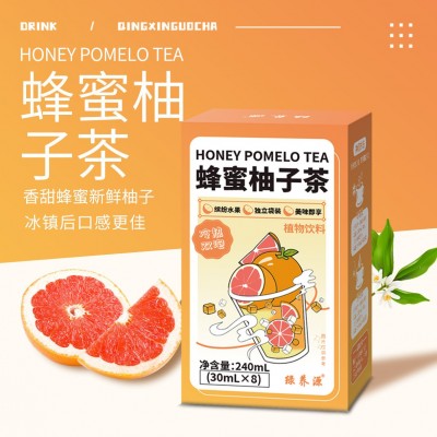 蜂蜜柚子茶青桔柠檬杨枝甘露茶冲饮 源头工厂水果茶冲泡泡水饮品图2