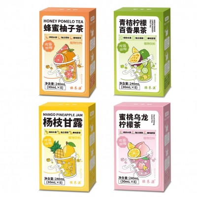 蜂蜜柚子茶青桔柠檬杨枝甘露茶冲饮 源头工厂水果茶冲泡泡水饮品图5