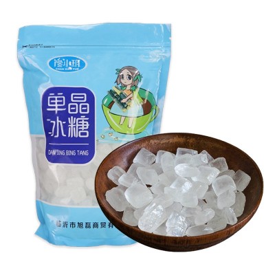 厂家批发单晶冰糖500g装批中颗粒白冰糖发老冰糖食糖调味甜品原料图2