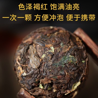 一件代发新益号云南糯米香普洱茶熟茶叶迷你小沱茶叶散装50 0g盒装