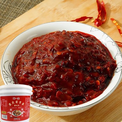 重庆家常菜调味料快餐店辣椒炒肉回锅肉酱料桶装重庆家常菜调味料图2