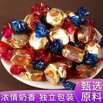 混装太妃糖巧克力夹心牛奶咖啡糖网红零食巧克力味一件代发批发图3