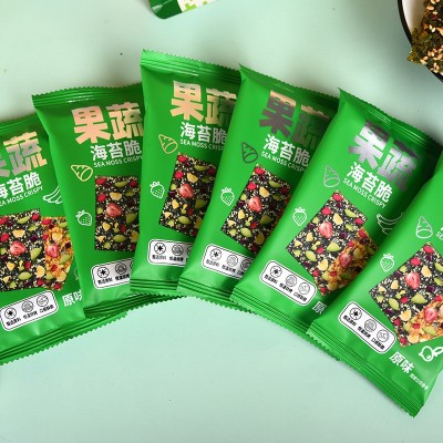 果蔬海苔脆零食坚果水果 果蔬干海苔片休闲零食批发图4