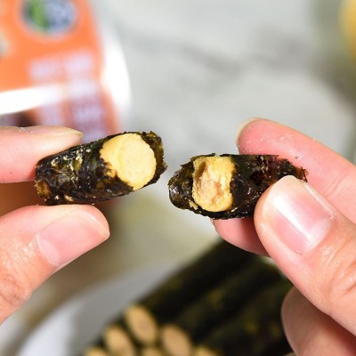 罐装海苔卷 肉松卷批发蛋黄夹心海苔卷 休闲零食品 儿童零食批发图2