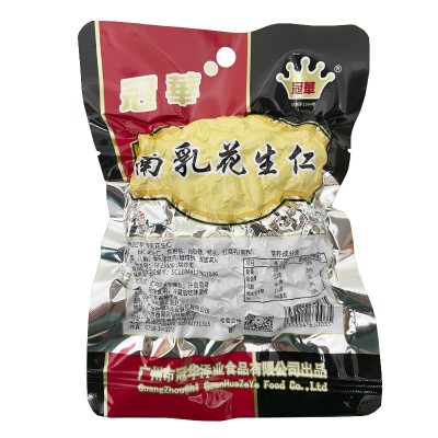 冠华南乳花生仁130g广东特产坚果炒货无壳花生米下酒菜零食品小吃图5