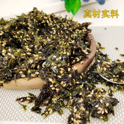 脆芝多原味海苔拌饭料烘焙烤肉材料炒海苔200g拌饭海苔碎直供批发图2