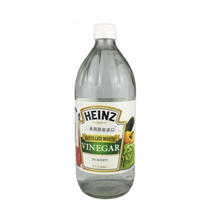 美国进口 亨氏不含酒精的白醋946ML 沙拉醋食材 腌泡柠檬醋洗脸醋图5