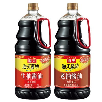 海天酱油生抽老抽超值大桶特惠装酿造酱油调味料炒菜调味图5