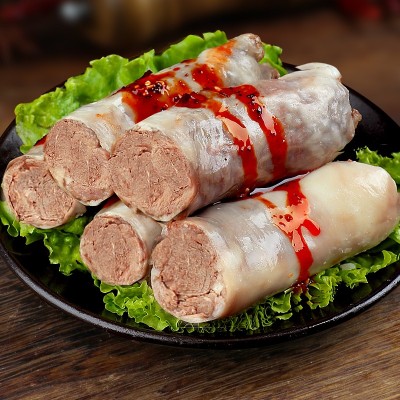 肚包肉内蒙古特产新鲜羊肉旗舰店羊肉肠恩科羊肚羊肠商用10斤土包图3