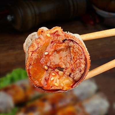 肚包肉内蒙古特产新鲜羊肉旗舰店羊肉肠恩科羊肚羊肠商用10斤土包图5
