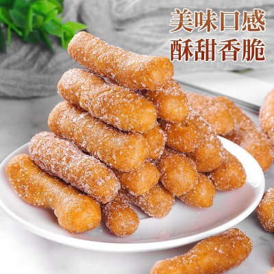 江米条雪花条定量糕点老式传统手工果子300g盒装休闲零食批发图3