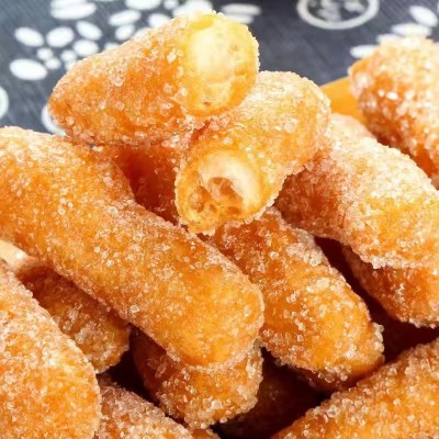 江米条雪花条老式传统糕点7080后怀旧零食4.5kg图2
