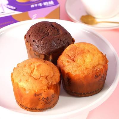 休闲小零食满月酒超市食品每箱24盒康师傅妙芙2枚装96g小奶油蛋糕图2