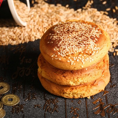 鑫炳记太谷饼原味-红枣-核桃-原味/红枣---整箱图3