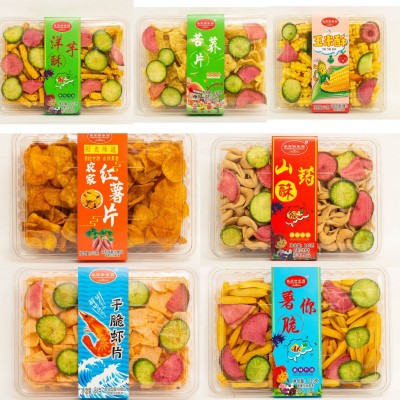 包邮大盒装休闲零食锅巴类膨化食品麻花猫耳酥妙脆角芝麻糖红薯片图2