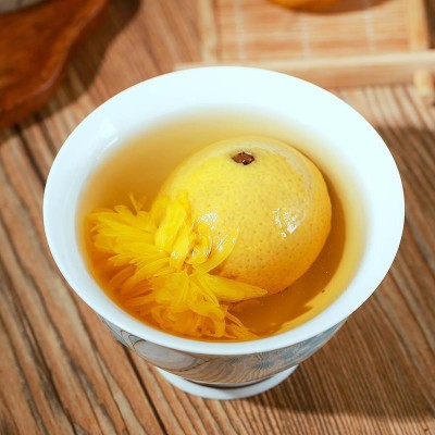 散装批发柠檬菊花水果茶小檬菊古树滇红茶柠檬红茶网红爆款茶叶图3