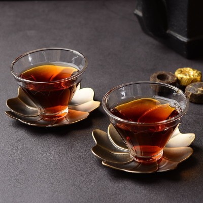 云南勐海陈皮普洱茶熟茶迷你小沱茶原味糯米浓香味普洱茶叶罐装图4