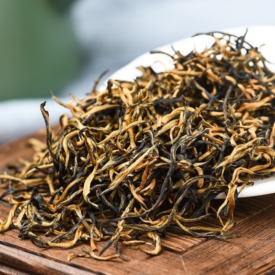 2024正宗金骏眉红茶浓香蜜香型金俊眉黄芽特级散装罐装新茶叶500g图2