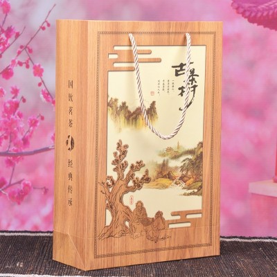 安溪铁观音茶叶礼盒装独立小包装高档木纹礼盒过节送礼长辈礼品茶图3