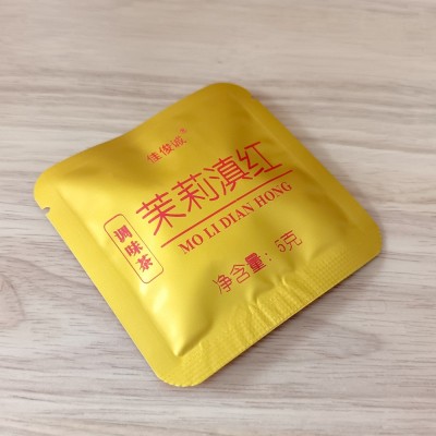 茉莉滇红 茶叶 云南古树红茶茉莉花爱心形状 5克/片图4