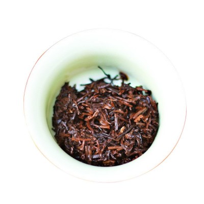 批发 云南2018年早春勐海宫廷金芽普洱熟茶叶 散茶 小青柑原料图5