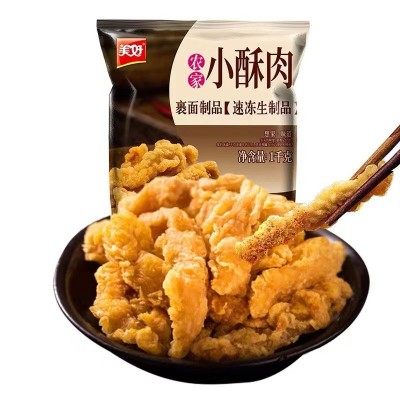 美好农家小酥肉半成品油炸休闲小吃火锅食材夜市猪肉酥1kg