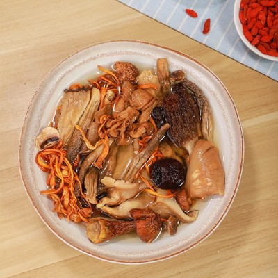 【代发】福建古田特产菌汤包菌菇干货菌菇汤料包炖鸡煲汤食材40克图3