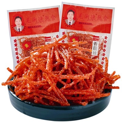 毛湘德香菇丝辣条香辣丝90后怀旧麻辣儿时小时候零食小吃休闲食品图5