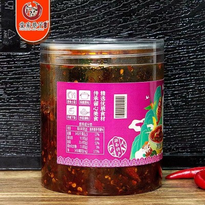湖南手撕鱼280g堂家巷子拌面下饭菜罐装手撕鱼批发图5