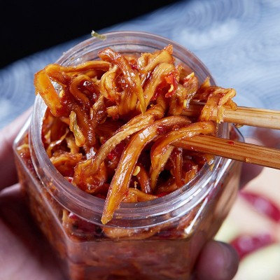 堂家巷子木瓜丝下饭菜 爽口清脆香辣木瓜丝 零食下饭菜 厂家直供图5
