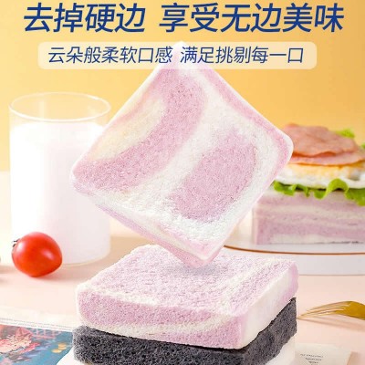 甘小鲜无边吐司面包早餐切片多种口味代餐早餐夜宵切片吐司批发图3
