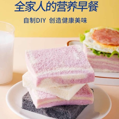 甘小鲜无边吐司面包早餐切片多种口味代餐早餐夜宵切片吐司批发图2