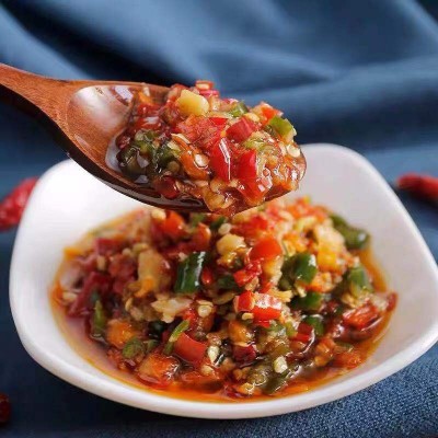 双椒酱调料 青红剁椒 香辣可口 下饭开胃 调味料图3