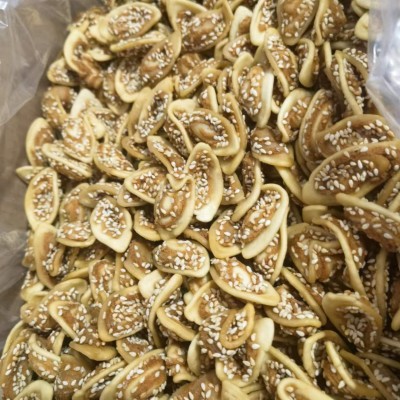 芝麻猫耳酥9斤 猫耳朵猪耳脆传统零食网红小吃休闲食品批发图3