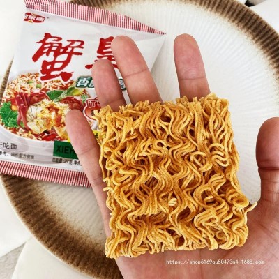 金象康蟹皇干脆面蟹黄干吃面方便面蟹黄口味干脆面蟹黄香脆面整箱图3